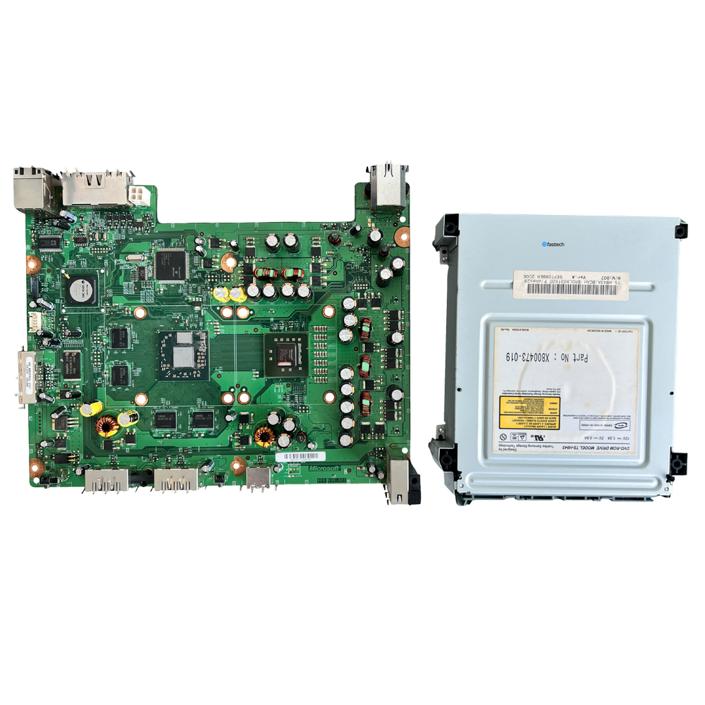 Xbox 360 Zephyr Motherboard and Paired Optical Drive - Fasttech